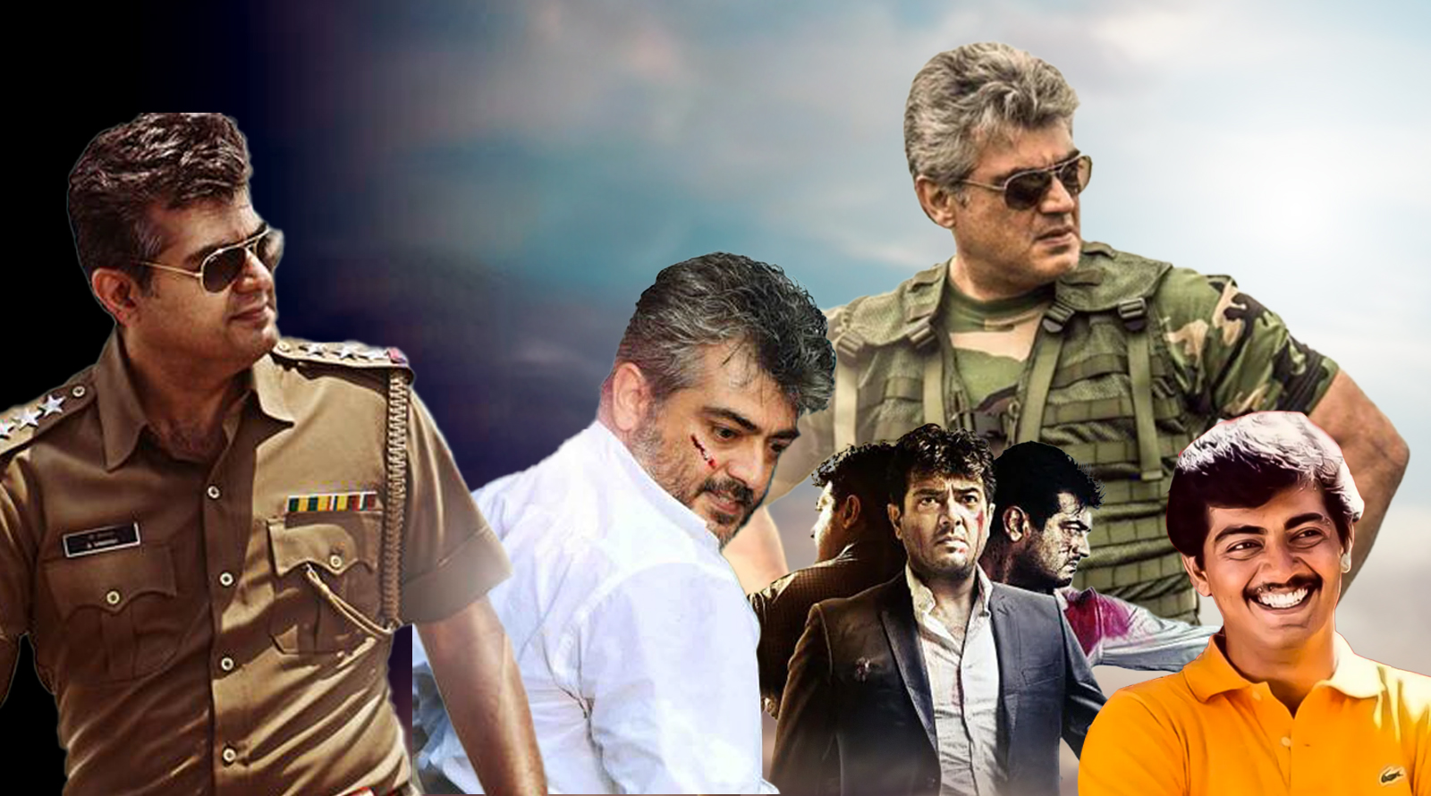 The Man, The Myth, The Mass Icon - Ajithkumar Movies to watch on Sun NXT